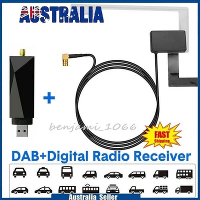 USB Car DAB + Digital Radio Tuner Receiver for Car Android Player Car Stereo GPS - image 1 of 4
