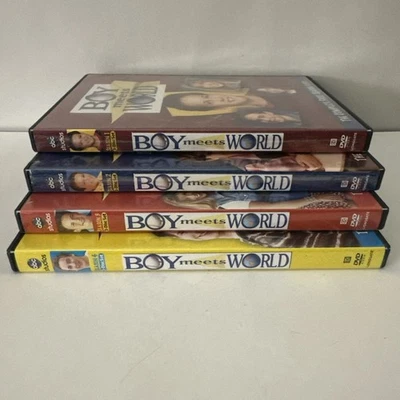 Boy Meets World DVD Series Season 1-4 (1 2 3 & 4) ABC Comedy Family EUC - Image 1 of 4