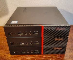 3x Lot Lenovo ThinkCentre M900 Quad-Core i5-6600T 256GB SSD 4GB RAM Tiny Mini PC - Afbeelding 1 van 9