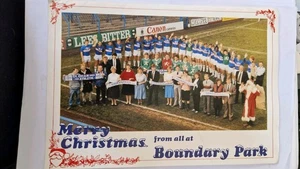 Official Oldham Athletic Christmas card 1985 - Picture 1 of 1