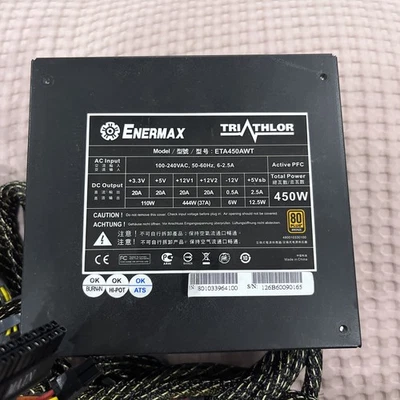 Enermax ETA450AWT Triathlor Active PFC Netzteil  450W 80 Plus - Bild 1 von 4