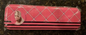 New Pink Barbie 2013 Tin Pencil Case School - Picture 1 of 3