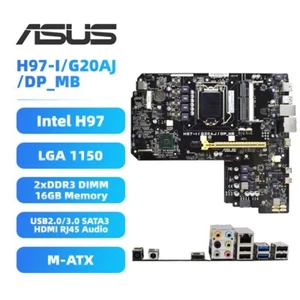 LGA1150 Motherboard ASUS H97-I/G20AJ/DP_MB Intel H97 DDR3 for 4th Core i7/i5/i3 - Picture 1 of 9