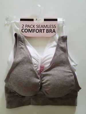 Missy Pack de 2 sujetadores cómodos acolchados sin costuras talla:S Foto 1 de 4