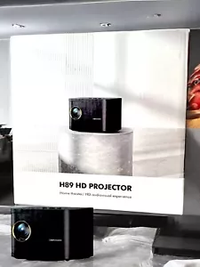 DBPOWER WiFi Mini Bluetooth Projector 4K Outdoor/Indoor Auto Focus Video Movie - Picture 1 of 3