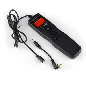 LCD Timer Remote Shutter Release for Canon EOS 350D 400D 650D 550D 600D 60D 70D - Picture 1 of 10