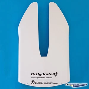 For Evinrude Etec 40-50-60 -75hp Aluminium Oz Hydrofoil Plate White or black - Bild 1 von 8