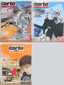 Lot de 3 magazines Corto Maltese N°12 18 19 1987/89 Casterman - Bild 1 von 12