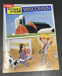 Highlights Which Way USA Wisconsin (nur Magazin - keine Karte) unbenutzt - Bild 1 von 3