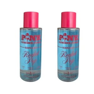 2 New Victoria's Secret Pink Rocket Pop Fragrance Mist Body Spray Splash 8.4 Oz - Picture 1 of 1