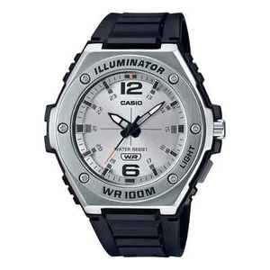 Casio Watch MWA-100H-7AVDF Mens Duo 100m 5 Alarms RRP $139 - Picture 1 of 3