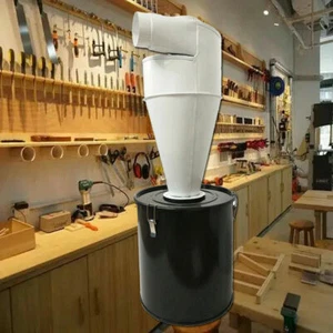5.9" Outlet Woodworking Cyclone Dust Collector Vacuum Cleaner Dust Separator 50L - Bild 1 von 11