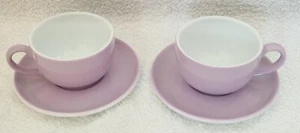 Dibbern Solid Color 4teilig Espressotassen 0,1l + Untertassen lila - Bild 1 von 3
