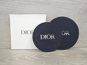 Christian Dior Beauty VIP GWP Black Round Circle Circular Sleeved Compact Mirror - Picture 1 of 3
