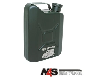 LAND ROVER STAINLESS STEEL JERRY CAN HIP FLASK 142ML CAPACITY. DA8109 / DA8109G - Picture 1 of 1