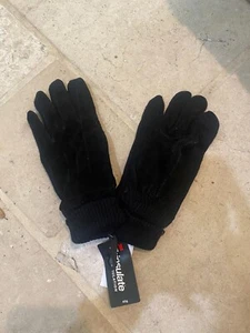 Womens Thinsulate Insulations Black Gloves NWT (Box 7) - Picture 1 of 1