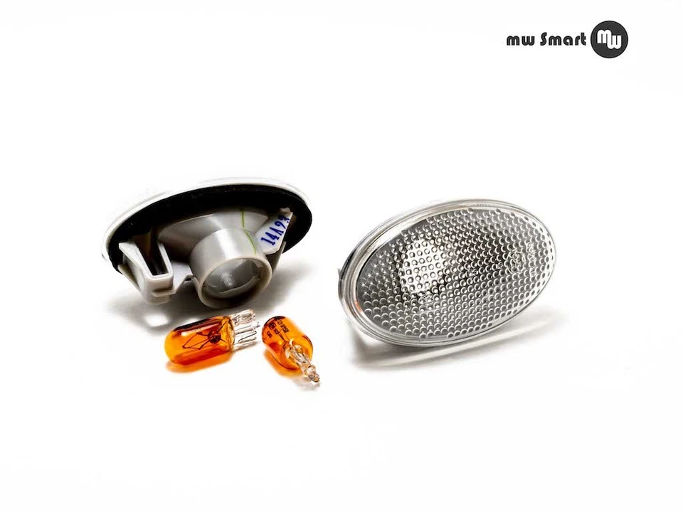 Juego de intermitentes laterales blancos /Smart 450 ForTwo Coupe & Cabrio Roadster 452 usado - Imagen 1 de 1