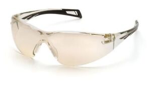 Pyramex PMXSlim Safety Glasses with Black Temples and Indoor/Outdoor Lens