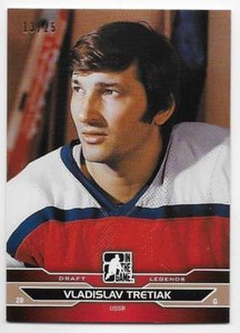 14/15 ITG DRAFT PROSPECTS BRONZE PARALLEL #89 Vladislav Tretiak #13/25