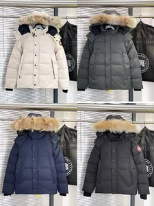 2024 Daunenjacke Keep warm in winter with A Hood White/Black/Blue/Grey UK*~* - Picture 1 of 8