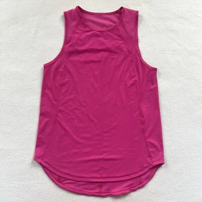 Camiseta sin mangas Lululemon rosa sónico liso primera liberación recorte esculpido 4 Foto 1 de 4