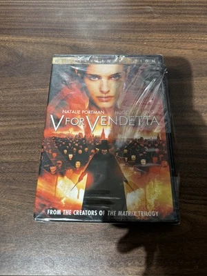 V for Vendetta Widescreen Edition DVD 2006 Release Factory Sealed New - Image 1 of 4