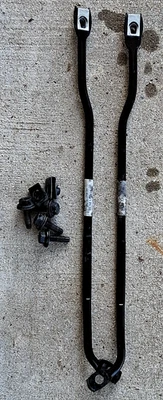 21-22 F-150 Bumper Upper Bar Brackets Set LH & RH ML3417B837AC ML3417B836AC OEM - Image 1 of 4