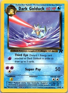 Dark Golduck Uncommon Team Rocket 37/82 MP - Picture 1 of 2