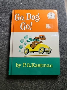 Vintage Go Dog Go by P.D. Eastman I Can Read Beginner Book 1961 - Picture 1 of 6