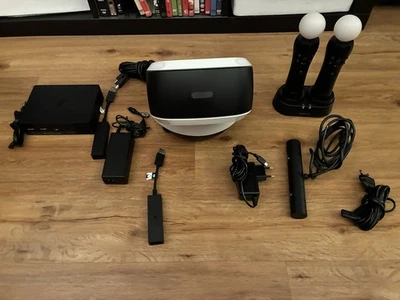 PS4 VR Brille KOMPLETTSET V2+KAMERA+2 Move Motions Controller Sony PlayStation 4 - Bild 1 von 4