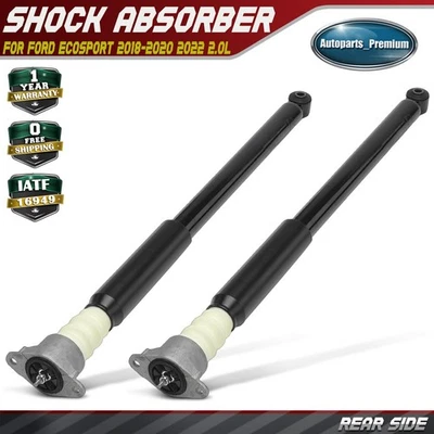 2x Conjunto Amortiguador Suspensión Trasera para Ford EcoSport 2018-2020 2022 2.0L Foto 1 de 4