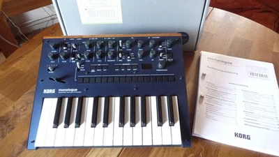Korg Monologue - monophoner Analogsynthesizer - Dark Blue - Bild 1 von 4