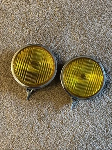 VINTAGE FOG LIGHTS VW, PORSCHE, MERCEDES, JAGUAR, BMW, BOSCH #LE1403C -VERY NICE - Picture 1 of 12