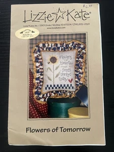 Lizzie Kate Flowers of Tomorrow Cross Stitch Pattern Sunflower #015 - Picture 1 of 3