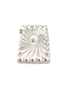 Superb Victorian Unusual Solid Silver Vesta Case - E V Pledge 1895 - VGC - 28 gm - Picture 1 of 5