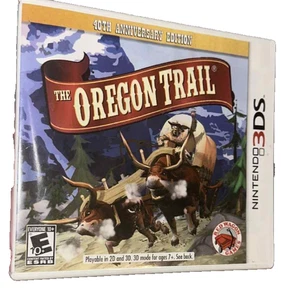 Oregon Trail 40th Anniversary (Nintendo 3DS) XL 2DS Game w/Case & Manual CIB - Picture 1 of 11