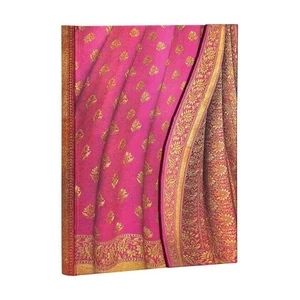 Gulabi (Varanasi Silks and Saris) Midi Lined Hardcover Journal - Picture 1 of 1