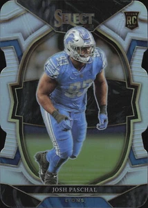 Fútbol americano Panini Select 2022 #59 Josh Pashcal Concourse plateado troquelado (C3) - Imagen 1 de 2