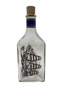 Vintage Avon Captains Pride Simulated Ship in Bottle Cologne Decanter Nautical  - Picture 1 of 9