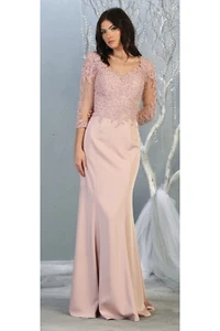 Vestido formal de la madre de la novia - Imagen 1 de 15