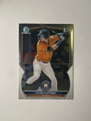 2023 Bowman Chrome RYAN CLIFFORD 1st Rookie #BCP-40 - Image 1 of 2