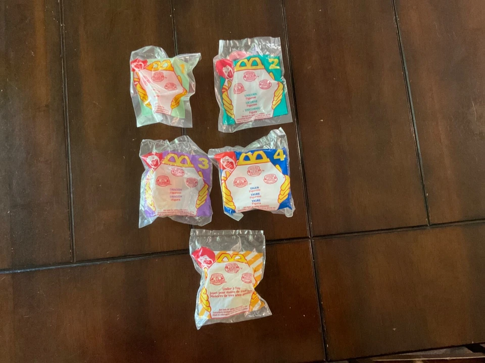 McDonalds 1996 Littlest Pet Shop juego completo más U-3 en paquete Foto 1 de 2