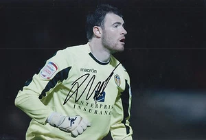 FOTO 2 DE ANDY LONERGAN FIRMADA A MANO POR LEEDS UNITED 12X8. - Imagen 1 de 1