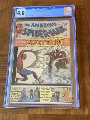 .Amazing Spider-Man 13 CGC 4.0 OW/White Pages (1st app of Mysterio) #004 - Image 1 of 4