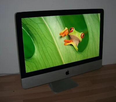 Apple iMac A1311 21.5 in  3.2 core i3 1TB HDD 8GB RAM DVD WiFi 2010 model - Image 1 of 4