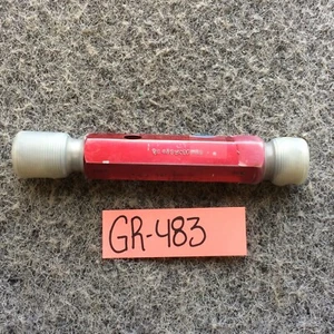 7/8 20 UNEF 2B THREAD PLUG GAGE .875 GO NO GO P.D.'S = .8425 & .8482 QUALITY - Picture 1 of 6