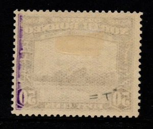 NORTH BORNEO 1939 50c, SG 314, PIEZA ESCASA OFFSET, FINO COMO NUEVO, CAT. £50++ - Imagen 1 de 2