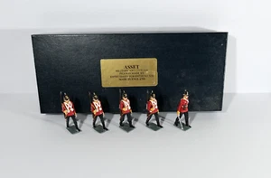 Asset Miniatures British Durham Light Infantry 5 pcs 1/32 Military Soldiers V5. - Picture 1 of 7