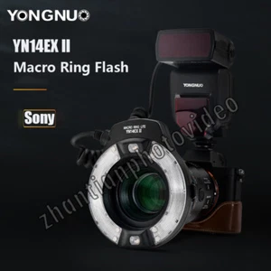 YONGNUO YN14EX II YN14EXII TTL Macro Ring Flash Speedlite Light for Sony Cameras - Picture 1 of 12