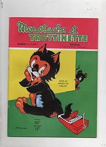 MOUSTACHE ET TROTTINETTE n°4. CALVO - Ed. OVIP 1957 - Imagen 1 de 1